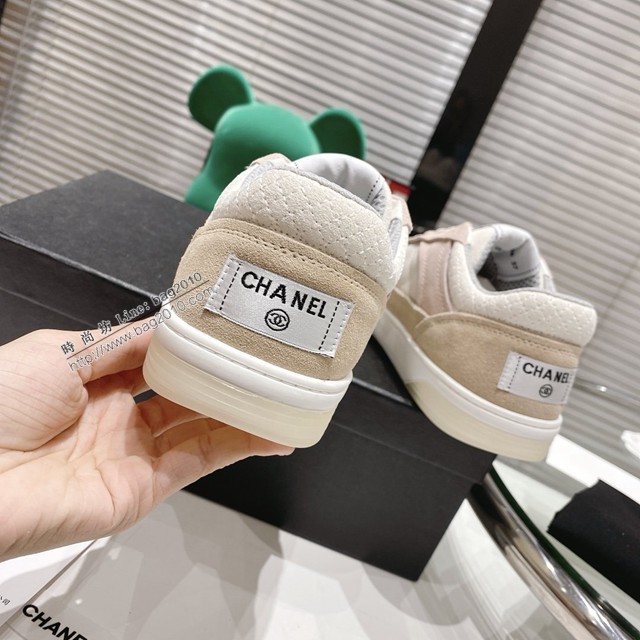 Chanel香奈兒2022早春新款熊貓鞋運動系列休閒板鞋 dx3190